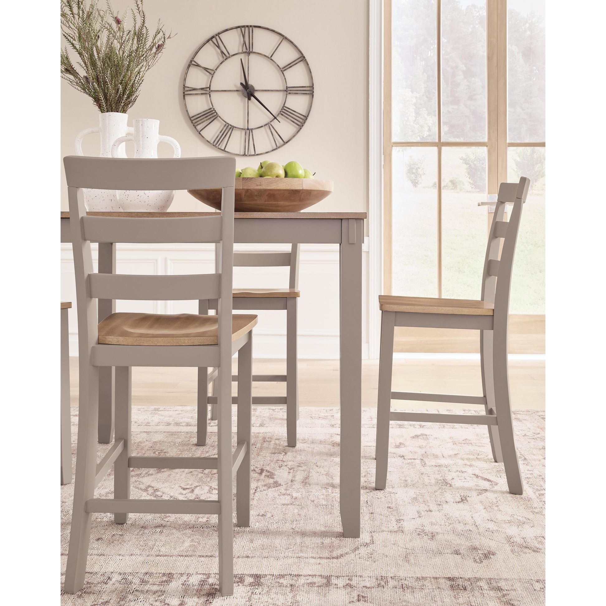  Signature Design by Ashley Harperfeld PCD403-223 Counter Table Set IMAGE 2