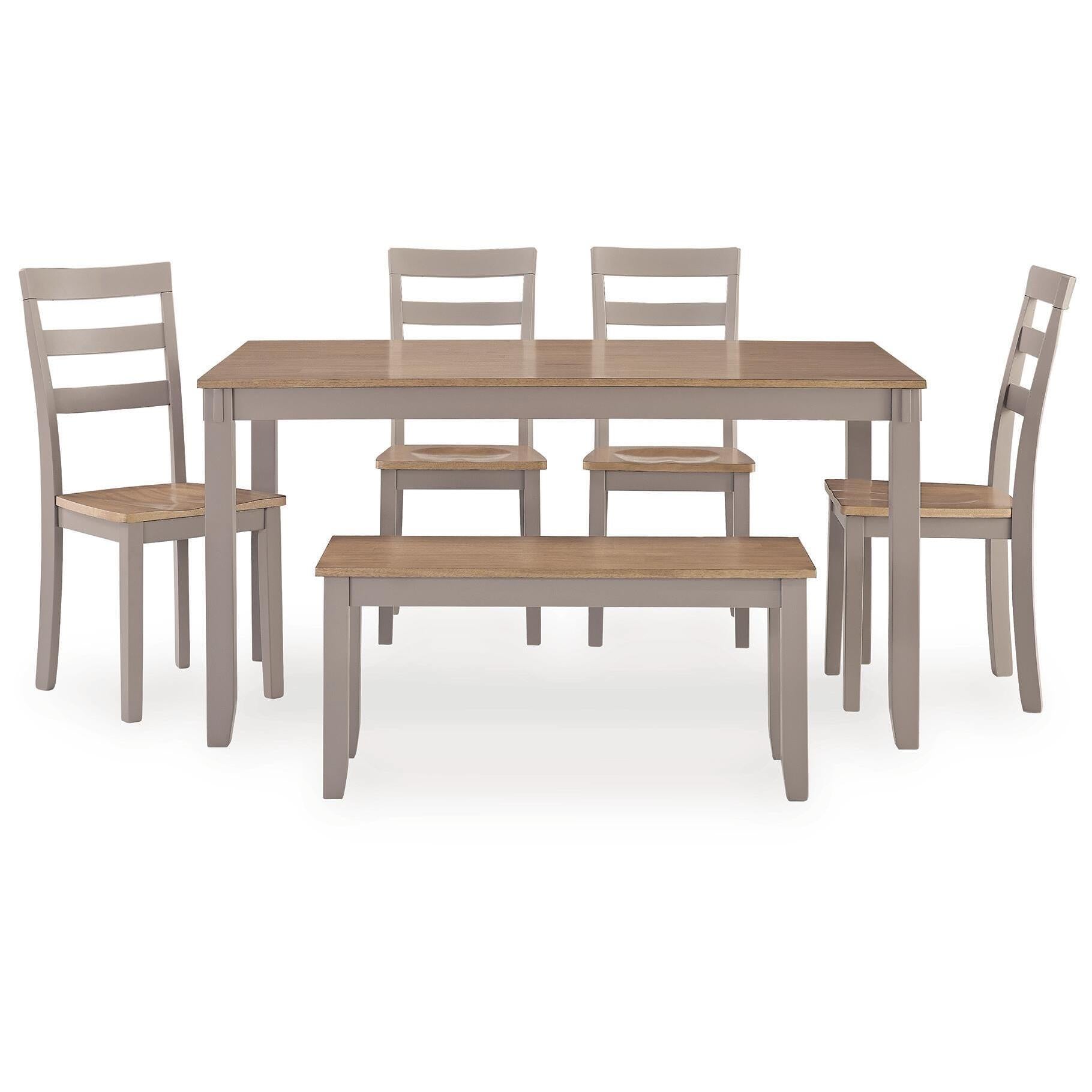  Signature Design by Ashley Harperfeld PCD403-325 Dining Room Table Set IMAGE 1