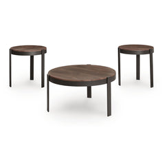  Signature Design by Ashley Horizon Hills T186-13 Occasional Table Set IMAGE 1