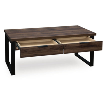  Signature Design by Ashley Wickman Falls T318-1 Rectangular Cocktail Table IMAGE 4