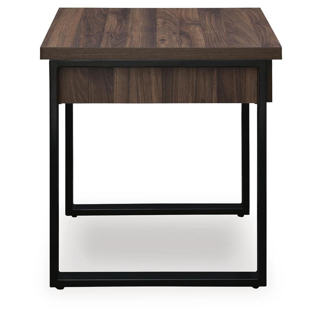  Signature Design by Ashley Wickman Falls T318-2 Square End Table IMAGE 3