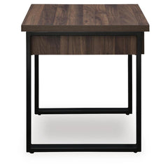  Signature Design by Ashley Wickman Falls T318-2 Square End Table IMAGE 3