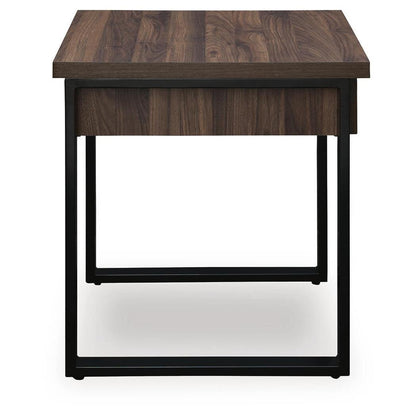  Signature Design by Ashley Wickman Falls T318-2 Square End Table IMAGE 3