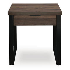  Signature Design by Ashley Wickman Falls T318-2 Square End Table IMAGE 4