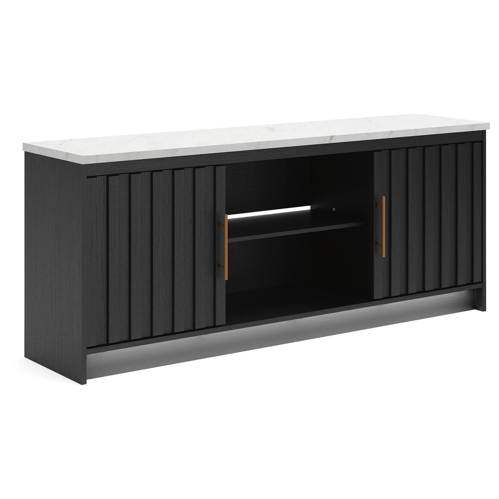  Signature Design by Ashley Cadmori W2616-468 XL TV Stand with Fireplace Option IMAGE 1