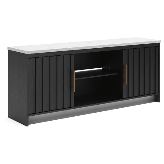 Signature Design by Ashley Cadmori W2616-468 XL TV Stand with Fireplace Option IMAGE 1