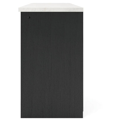  Signature Design by Ashley Cadmori W2616-468 XL TV Stand with Fireplace Option IMAGE 4