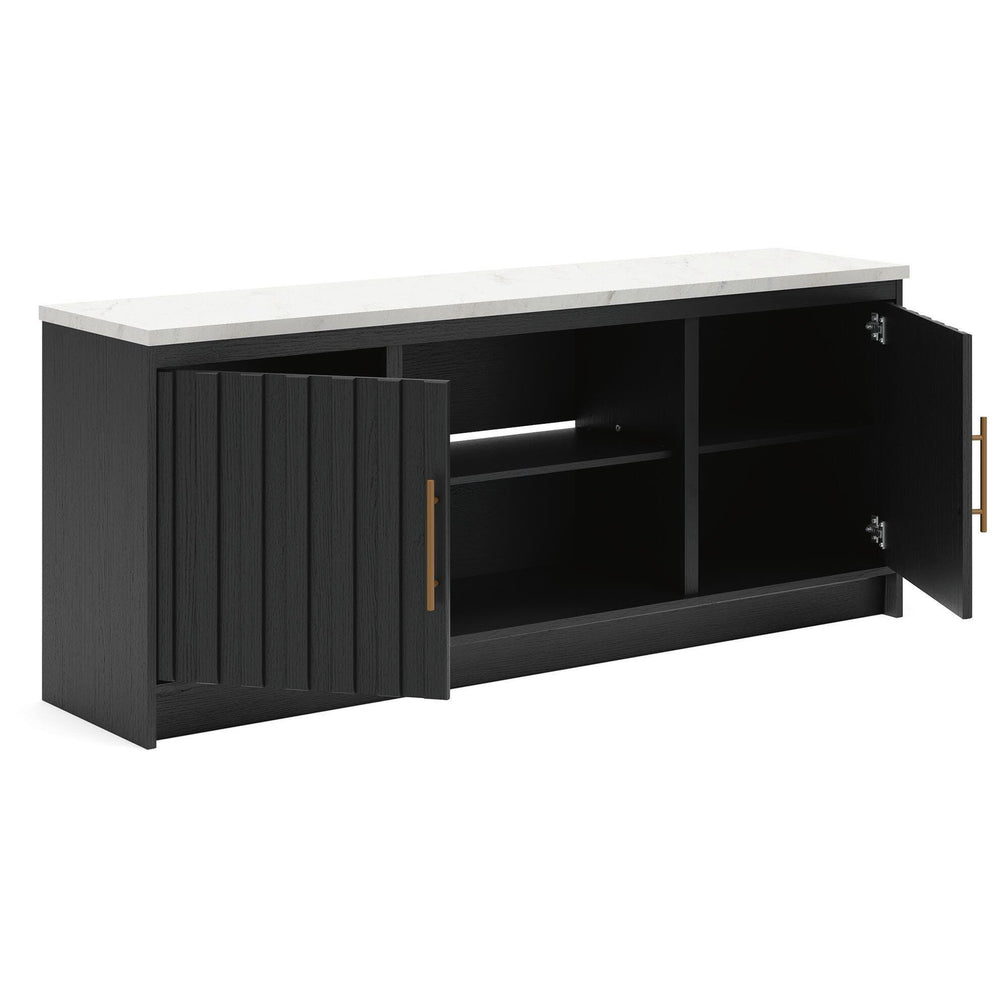  Signature Design by Ashley Cadmori W2616-468 XL TV Stand with Fireplace Option IMAGE 5