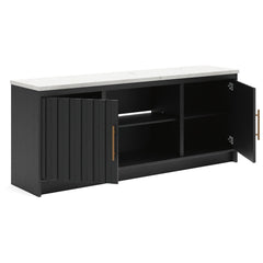  Signature Design by Ashley Cadmori W2616-468 XL TV Stand with Fireplace Option IMAGE 5