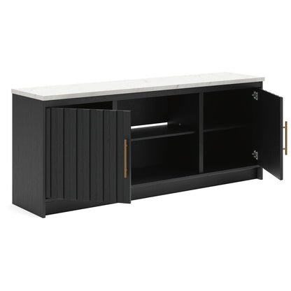  Signature Design by Ashley Cadmori W2616-468 XL TV Stand with Fireplace Option IMAGE 5