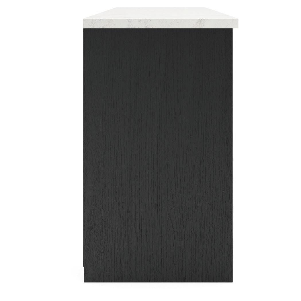  Signature Design by Ashley Cadmori W2616-468 XL TV Stand with Fireplace Option IMAGE 6