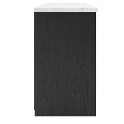 Signature Design by Ashley Cadmori W2616-468 XL TV Stand with Fireplace Option IMAGE 6