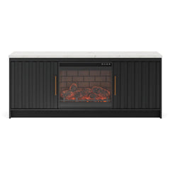  Signature Design by Ashley Cadmori W2616W2 63" TV Stand with Electric Fireplace IMAGE 4