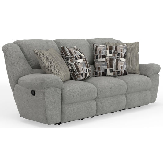 Catnapper Trifecta 16545 Sofa with 3 Recliners & Drop Down Table - Nature IMAGE 1
