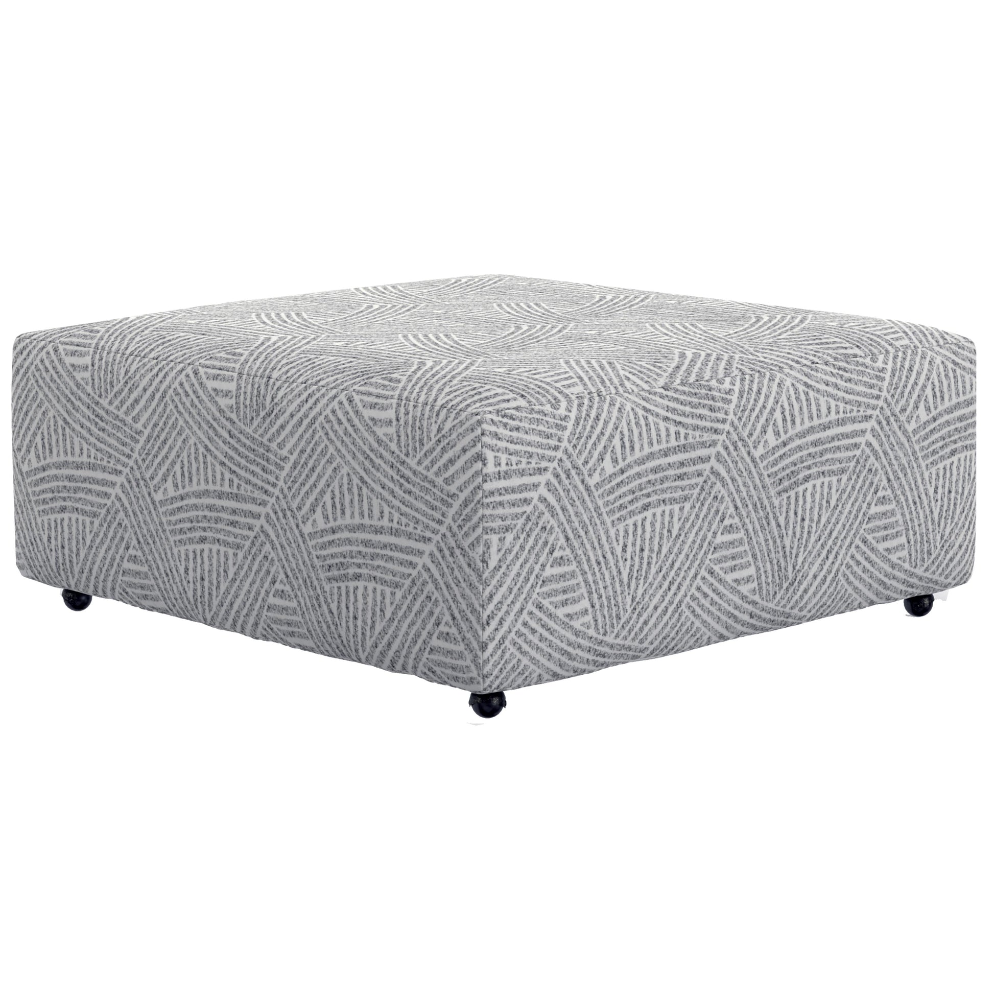  Catnapper Abraxas 19328 Castered Cocktail Ottoman - Moonstruck IMAGE 1