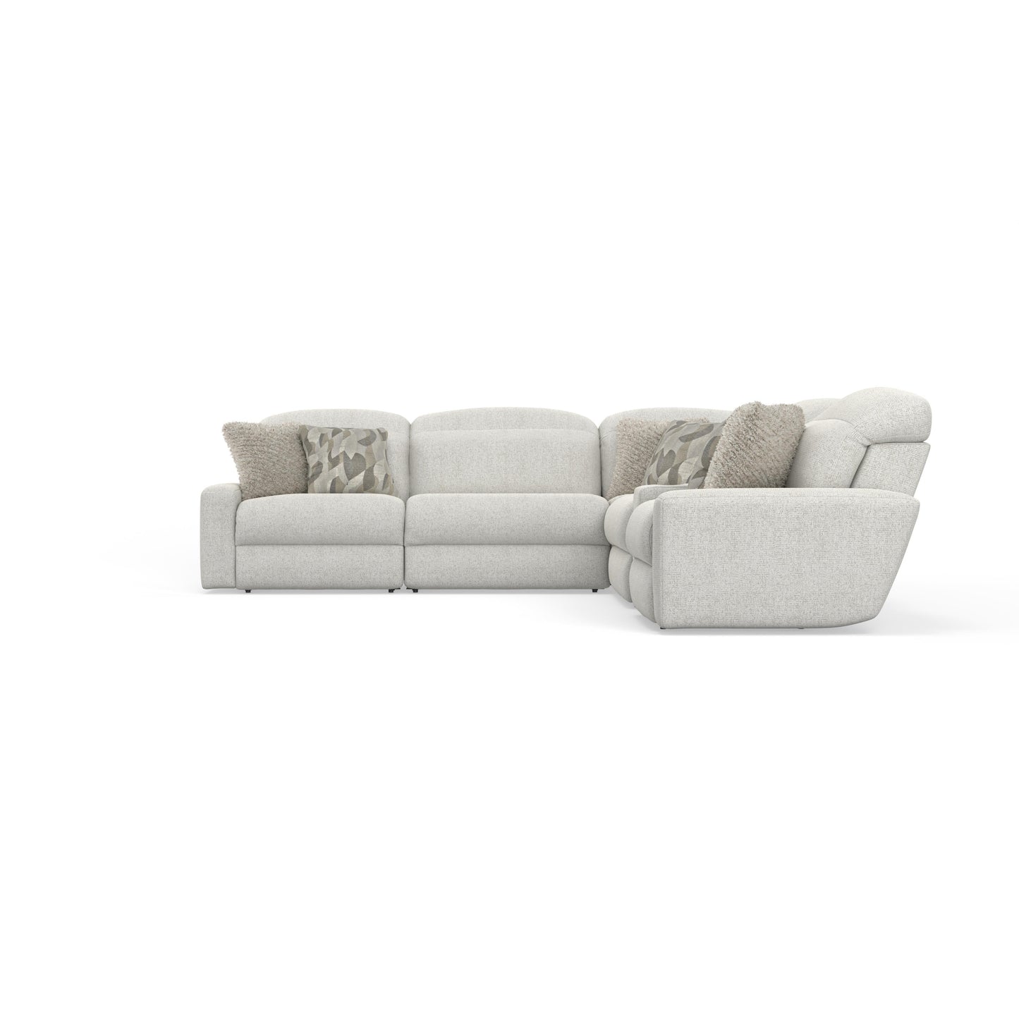  Catnapper Terrence 62515 Power Adjustable Headrest Power Armless Recliner - Chalk IMAGE 1