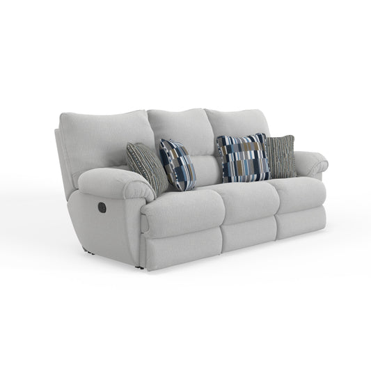  Catnapper Lenny 62571 Power Lay Flat Reclining Sofa - Winter IMAGE 1