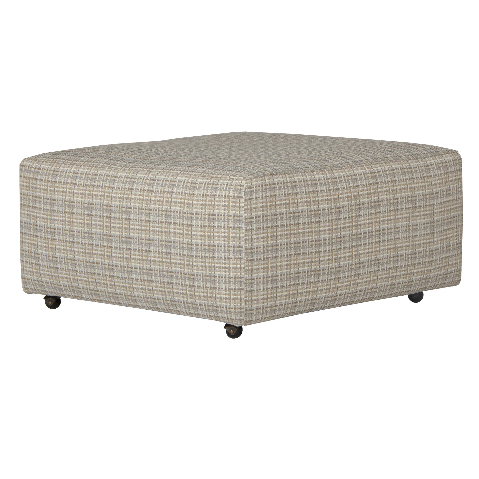 Catnapper McPherson 26112 Castered Cocktail Ottoman - Winter IMAGE 1