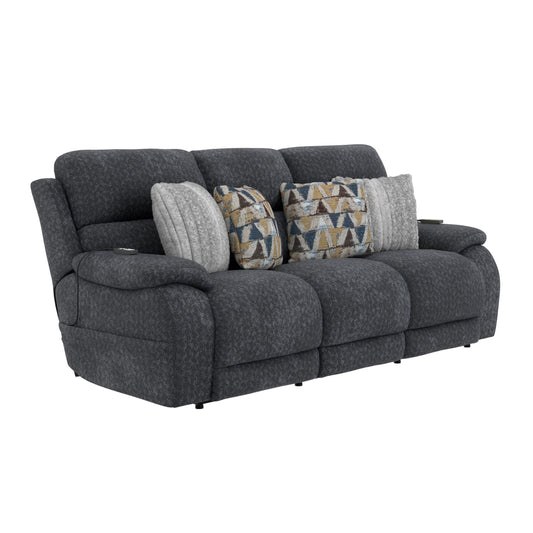  Catnapper Joya 762821 Power Headrest Power LayFlat Reclining Sofa with CR3 Heat/Massage/Lumbar/ZG - Galaxy IMAGE 1