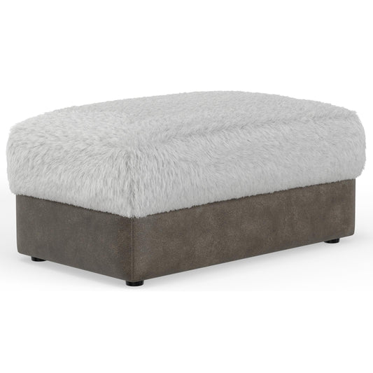  Jackson Furniture Snowball 132010 Ottoman - Taupe IMAGE 1