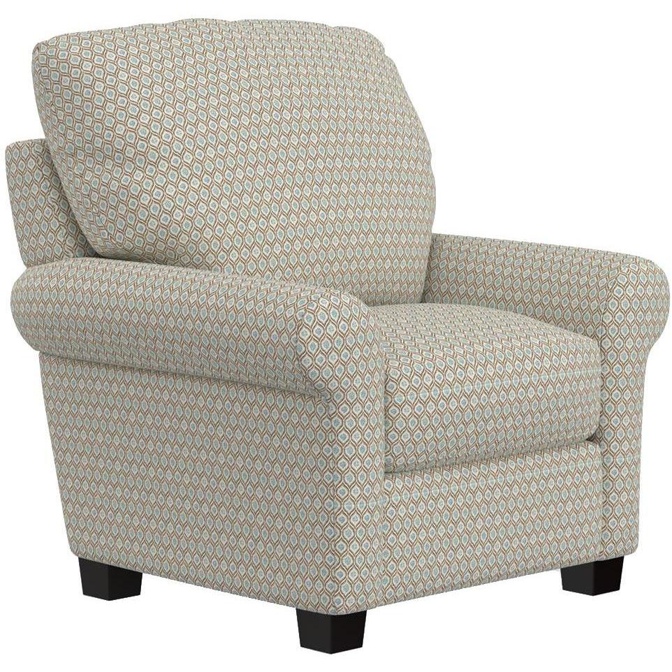  Jackson Furniture Magnolia 220127 Accent Chair - Sky IMAGE 1