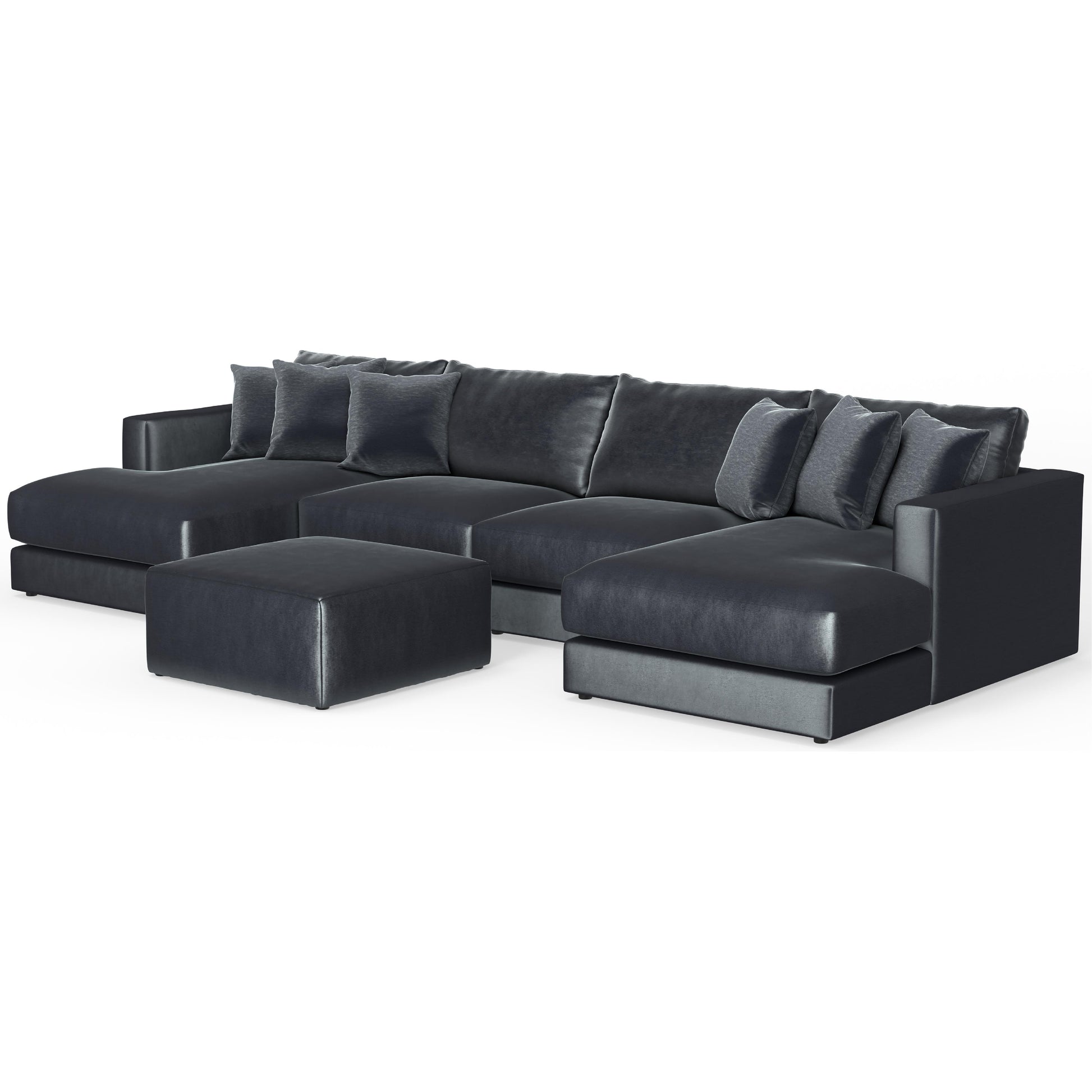  Jackson Furniture Remington 224575 LSF Chaise - Slate IMAGE 1