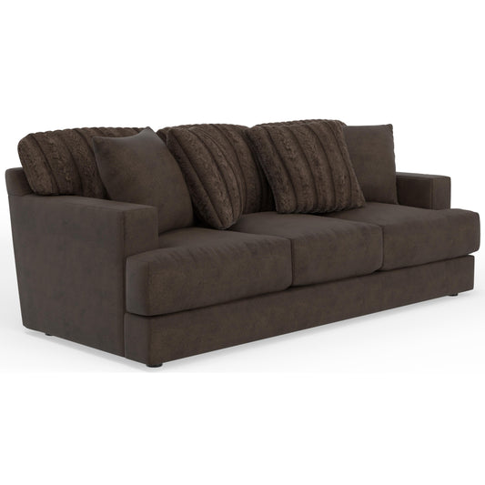  Jackson Furniture Eagan 230303 Sofa - Chocolate IMAGE 1