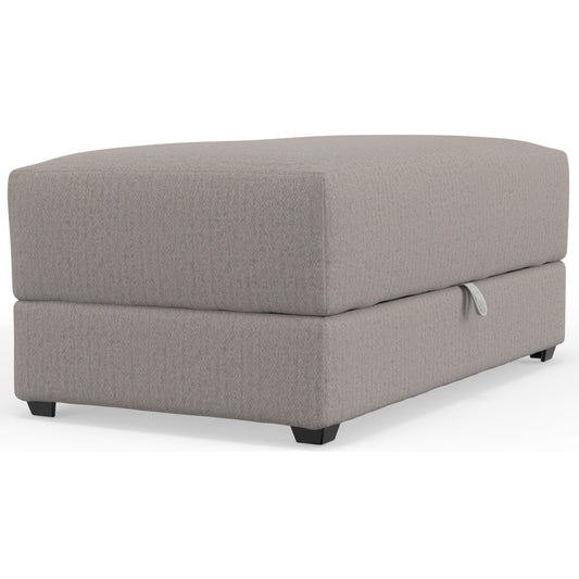  Jackson Furniture Trevor 240577 Storage Ottoman - Nickel IMAGE 1