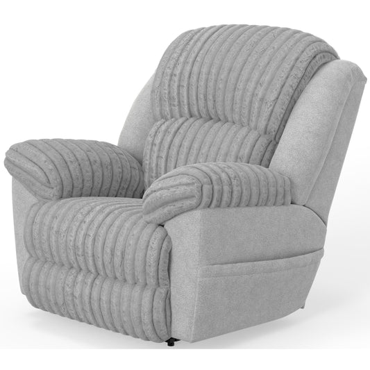  Catnapper Shaggy 627207 Power Lay Flat Recliner with Zero Gravity - Moonstruck IMAGE 1