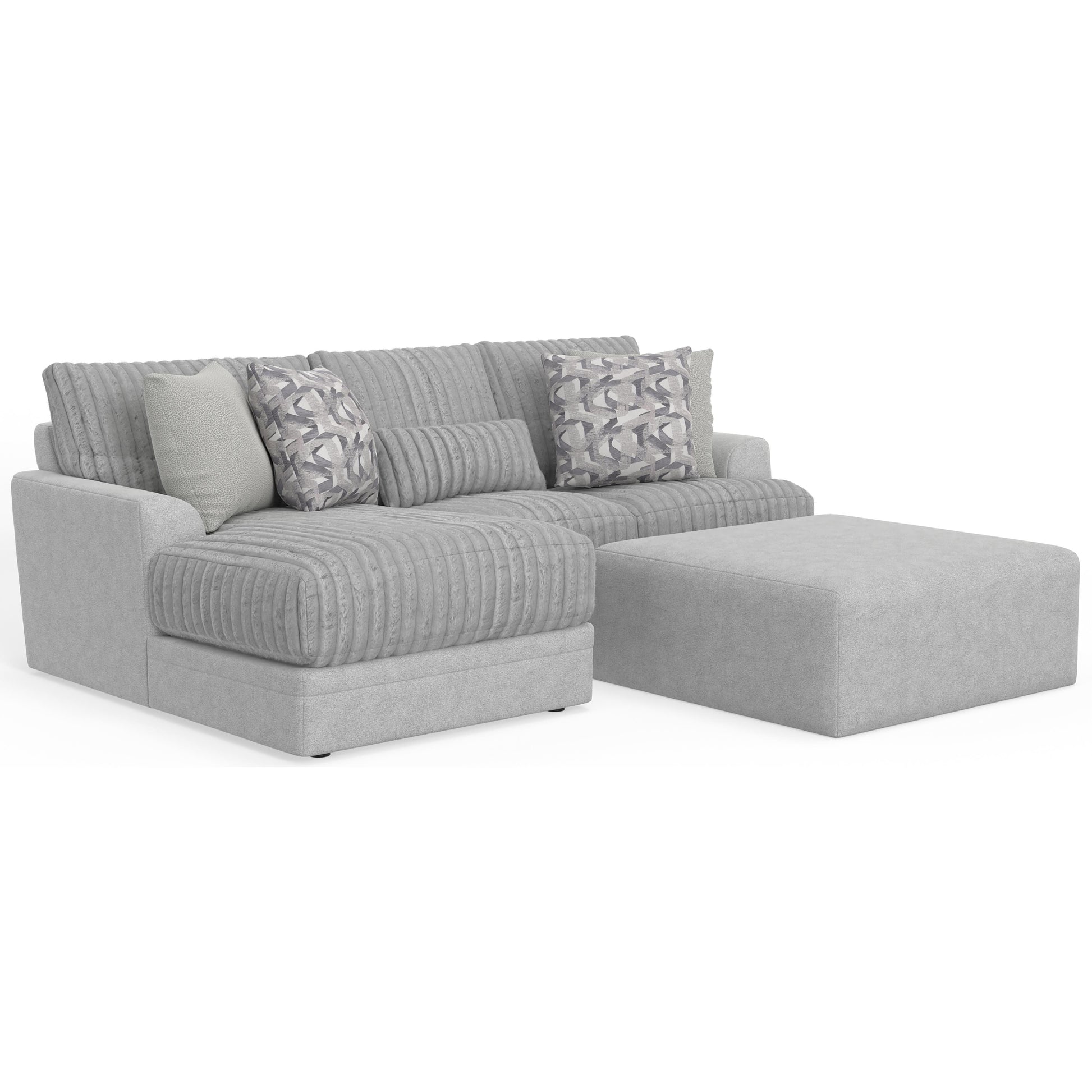  Jackson Furniture Titan 348075 LSF Chaise - Moonstruck IMAGE 1