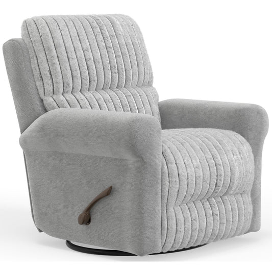  Catnapper Foxy 43705 Swivel Glider Recliner - Nickel IMAGE 1