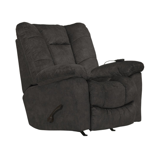  Catnapper Manfred 45132 Rocker Recliner with Heat & Massage - Ebony IMAGE 1