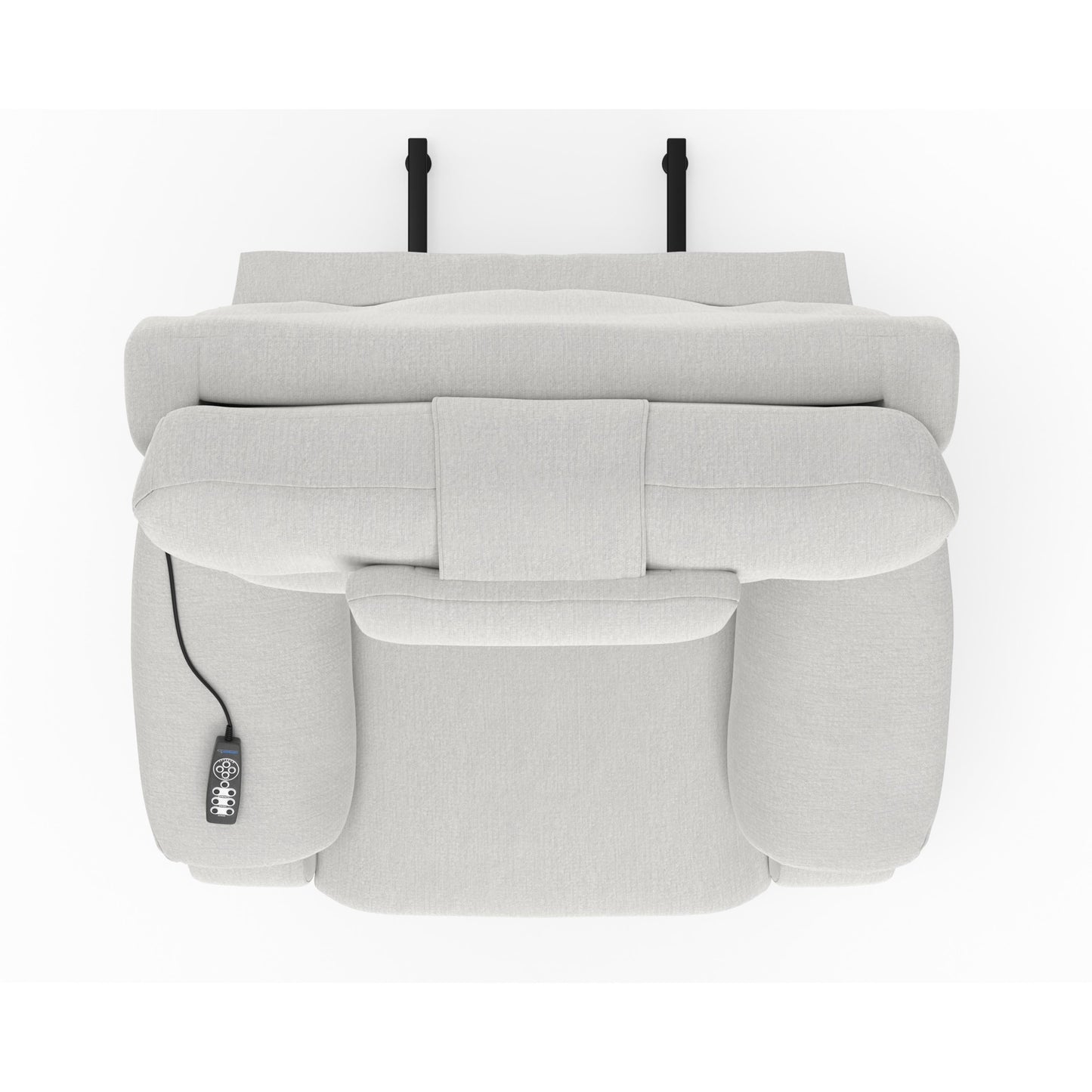 Catnapper Snoozer 4833 Power Lift Power Headrest Lay Flat Recliner with CR3 Heat/Massage/Zero Gravity - Winter IMAGE 1