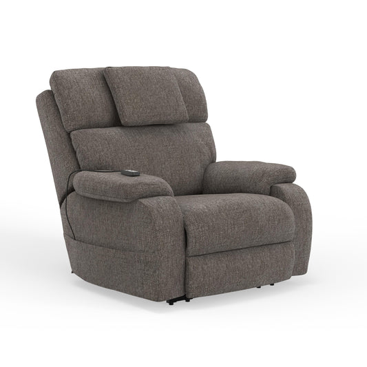  Catnapper Snoozer 4833 Power Lift Power Headrest Lay Flat Recliner with CR3 Heat/Massage/Zero Gravity - Fossil IMAGE 1