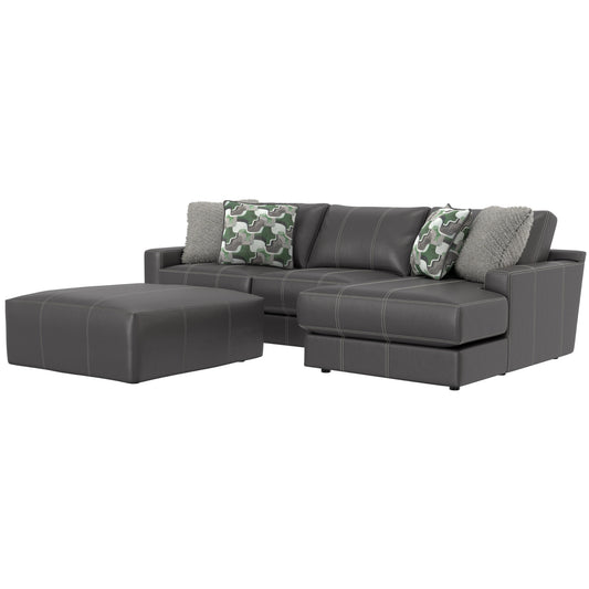  Jackson Furniture Minori 504563 LSF Sofa - Steel IMAGE 1