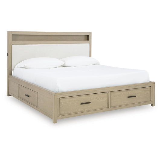  Signature Design by Ashley Calmoro B602B9 California King Bookcase Bed IMAGE 1