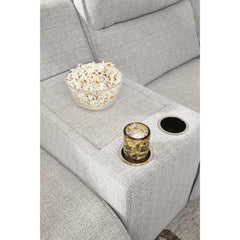  Signature Design by Ashley Modmax II 65907S43 6 pc Power Reclining Sectional with Chaise and Audio Console IMAGE 5