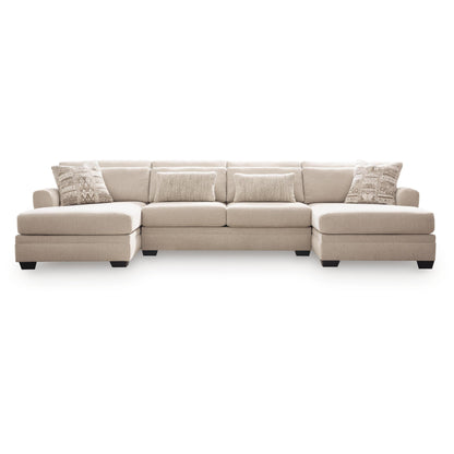 Benchcraft Mandi Point 62606S17 3 pc Double Chaise Sleeper Sectional IMAGE 1