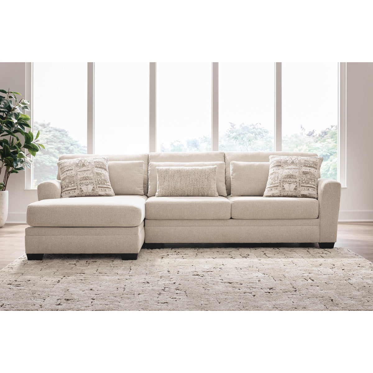  Benchcraft Mandi Point 62606S4 2 pc Sectional Sofa Chaise IMAGE 2