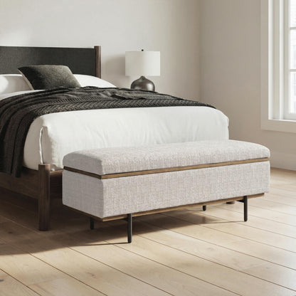  Signature Design by Ashley Dettaford Next-Gen Nuvella A3000848 Storage Bench IMAGE 2