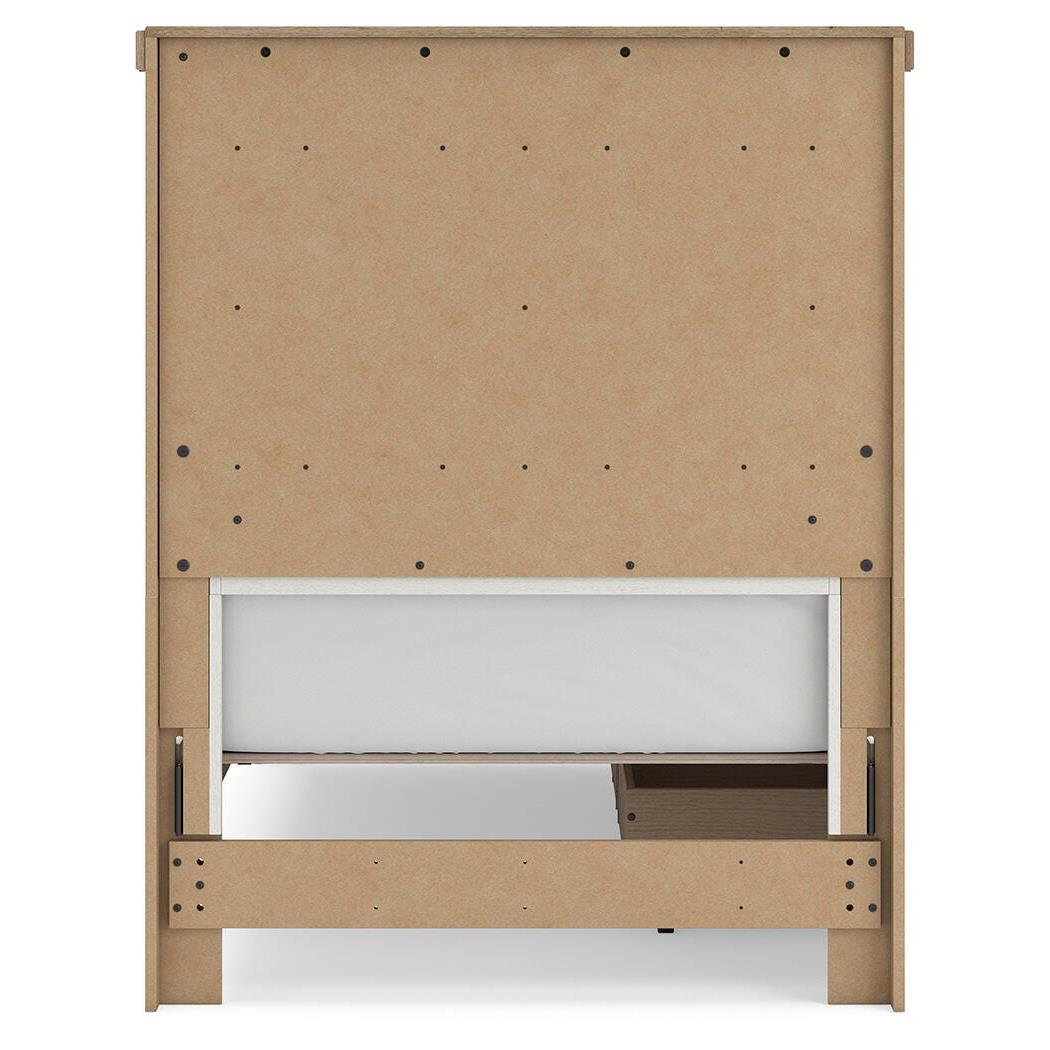  Benchcraft Savonport B4615B18 Twin Panel Bed with Storage IMAGE 2