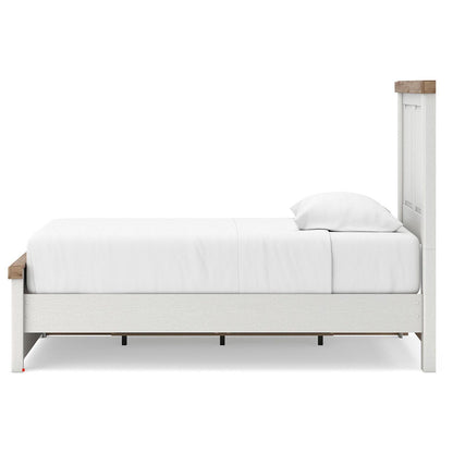  Benchcraft Savonport B4615B18 Twin Panel Bed with Storage IMAGE 4