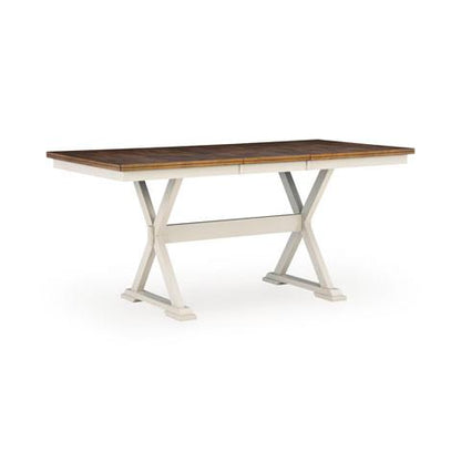 Signature Design by Ashley Brinfern PCD628-32 Counter Butterfly Extendable Table IMAGE 1