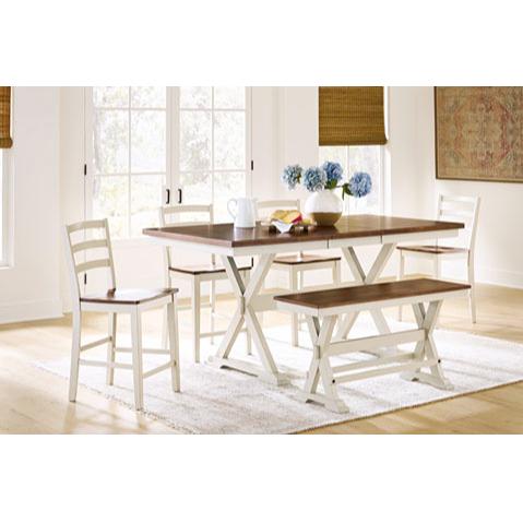 Signature Design by Ashley Brinfern PCD628-32 Counter Butterfly Extendable Table IMAGE 12