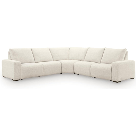  Signature Design by Ashley East Loft PC21607S3 5 pc Power Reclining Sectional IMAGE 1