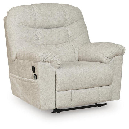  Signature Design by Ashley Linenfield PC5570729 Zero Wall Recliner IMAGE 2