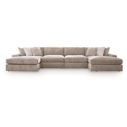  Signature Design by Ashley Nexora-Court PC68008S9 4 pc Double Chaise Sectional IMAGE 1