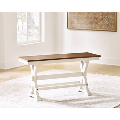  Signature Design by Ashley Brinfern PCD628-09 Large Counter Bench IMAGE 2
