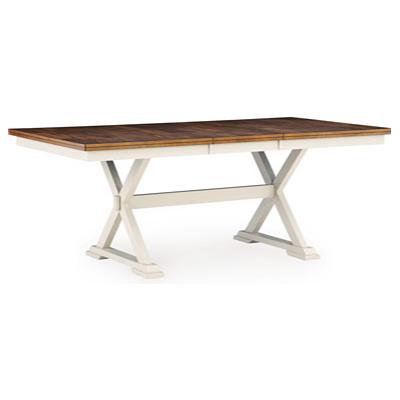  Signature Design by Ashley Brinfern PCD628-35 Rectangular Extendable Dining Table IMAGE 1