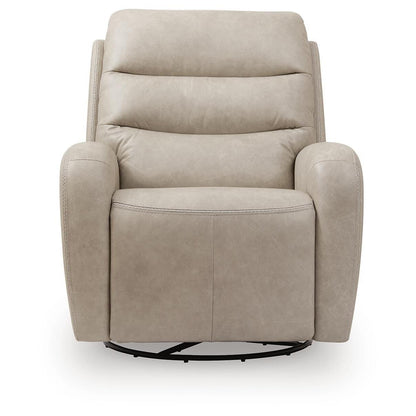  Signature Design by Ashley Motion-Max PCU1550095 Swivel Glider Power Recliner IMAGE 2
